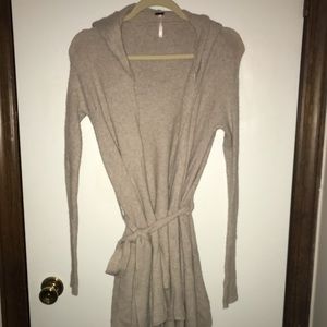 Free People Belted Cardigan